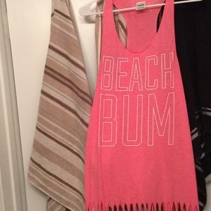 Pink beach shirt